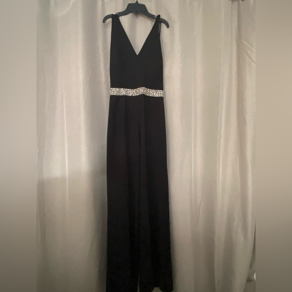alice + olivia Black Jumpsuit